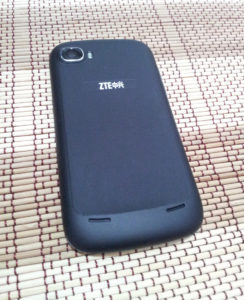 Trasera del ZTE V970