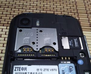 ZTE V970 con doble SIM