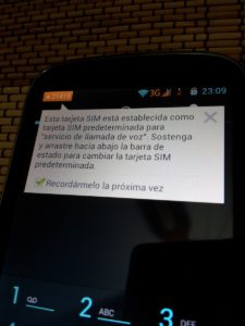 Doble sim en el V970