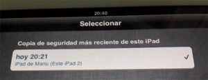 Copia de icloud