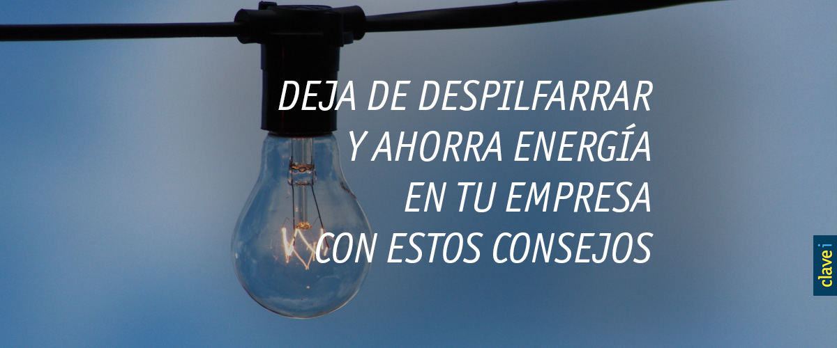 Ahorrar energía en la empresa